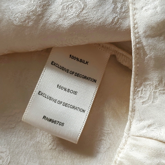 Rebecca Taylor Silk Peasant Peplum Top - Picture 5 of 7